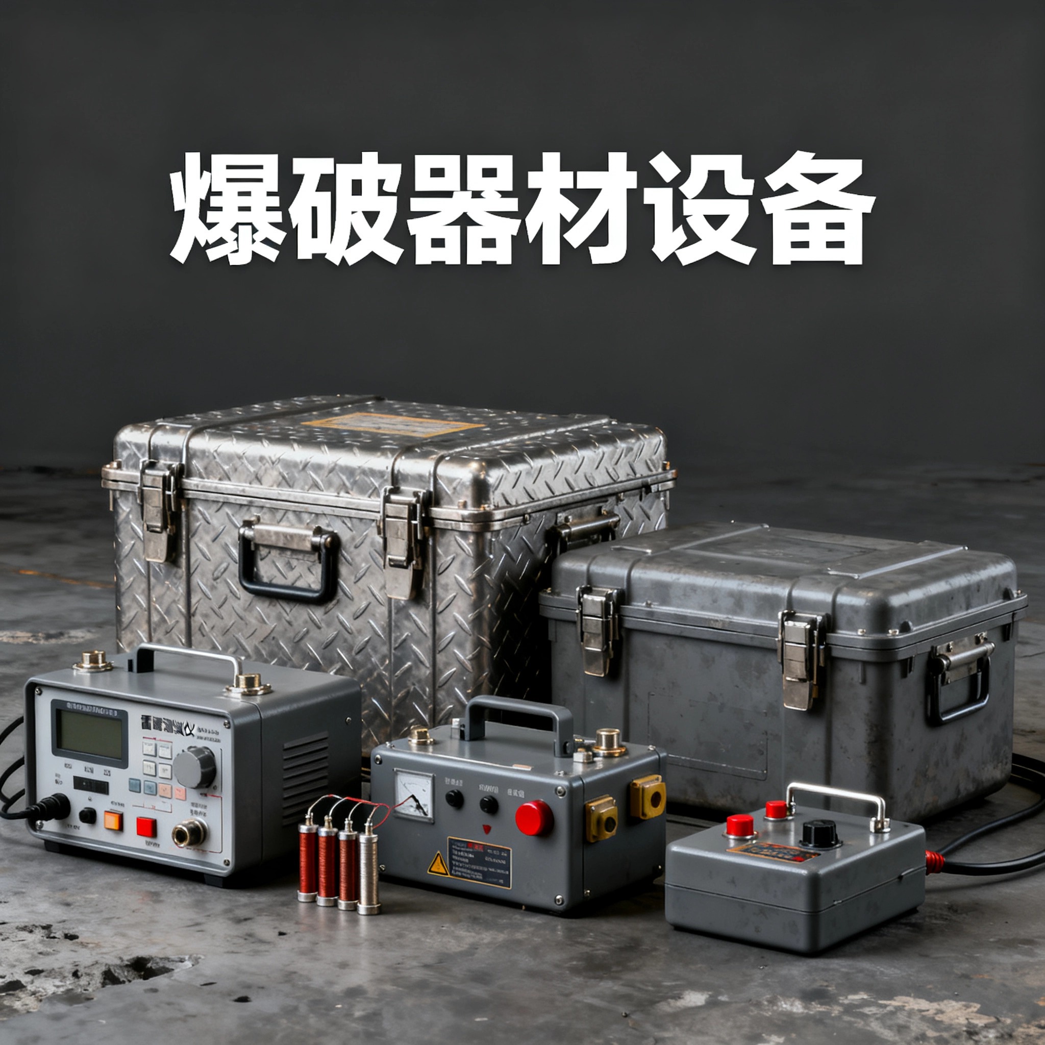 嵩县爆破工程师的“兵器库”：常用器材一册通